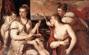 TIZIANO Vecellio Venus Blindfolding Cupid EASF Spain oil painting artist